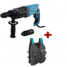 Перфоратор MAKITA HR 2470 FT в чем. + АКЦИЯ Жилет монтажника в подарок