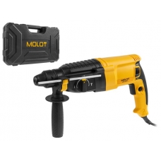 Перфоратор MOLOT MRH 2629-1 в чем. 800 Вт, 2.9 Дж, 26 мм. (3 реж., патрон SDS-plus)