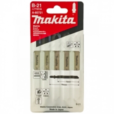 Пилка для лобзика В-21 по пластику (5 шт) MAKITA (A-85721)