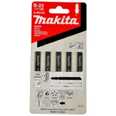 Пилка для лобзика B-23 по металлу (5 шт) MAKITA (A-85743)