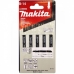 Пилка для лобзика B-14 по дереву (5 шт) MAKITA (A-85662)