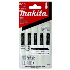 Пилка для лобзика B-15 по дереву (5 шт) MAKITA (A-85678)