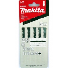 Пилка для лобзика L- 2 по дереву (5 шт) MAKITA (A-86309)