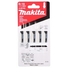 Пилка для лобзика B-18 по дереву (5 шт) MAKITA (A-85709)