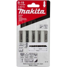 Пилка для лобзика B-19 по дереву (5 шт) MAKITA (A-85715)