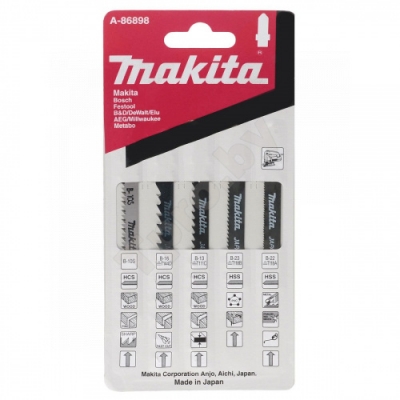 Набор пилок для лобзика (5 шт) MAKITA (A-86898)