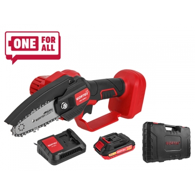 Аккум. мини-пила WORTEX LX CEC 2518-1 в чем. ALL1 XLT SET 18В, 12.5 см