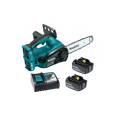 Аккум. пила цепная MAKITA DUC 302 RF2 шина 30 см (12"), 3/8, 1.1 мм (36.0 В 2 акк.3.0 А/ч Li-Ion)