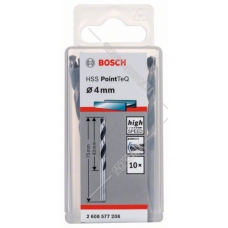 Сверло по металлу 4,0х43 мм HSS PointTeQ BOSCH (2608577208)