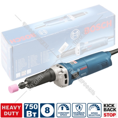 Прямая шлифмашина GGS 8 CE Professional BOSCH (0601222100)
