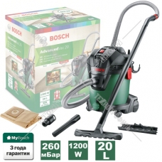 Пылесос универсальный AdvancedVac 20 BOSCH (06033D1200)
