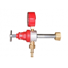 Редуктор пропановый БПО-5-3-У (давл. 2,5/0,3 МПа, 5м3/ч, ф9мм) (ООО "РЕДИУС 168") (Удлиненный штуцер.)