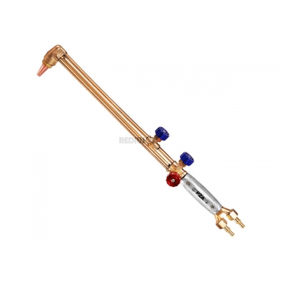 Резак ацетиленовый Р2А-32М (до 300 мм, ф6/ 9 мм) (ООО "РЕДИУС 168") (трехтрубный, комплектация: мундштуки 1,2,3)