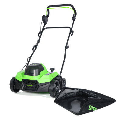 Аэратор-скарификатор Greenworks GD40SC38IIK5 40V аккумуляторный, с АКБ 5 А/ч и ЗУ