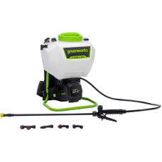 Опрыскиватель садовый Greenworks G24BSPIIK4 24V аккумуляторный, с АКБ 4 А/ч и ЗУ
