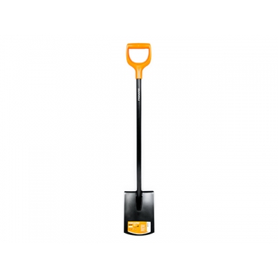 Лопата штыковая с закругл.лезвием FISKARS Solid