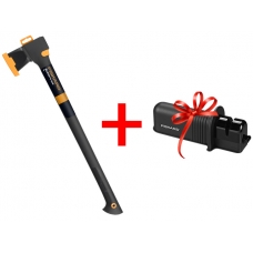 Топор-колун Fiskars Solid + Точилка Fiskars Solid (ПРОМО)