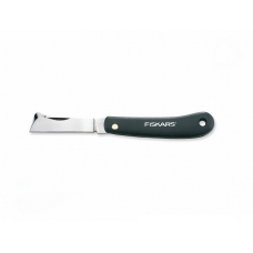 Нож садовый FISKARS плоский для прививок (125900)