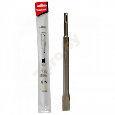Зубило плоское SDS-plus 20х250 мм MAKITA (D-08729)