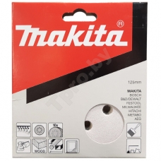 Шлифлист 125 мм Р120 (10 шт) MAKITA (P-33386)