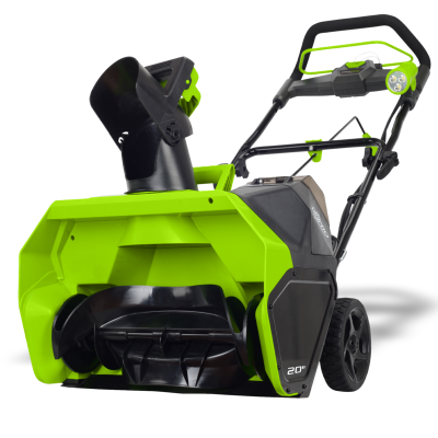 Снегоуборщик Greenworks GD40ST 40V (51 см) аккумуляторный, без АКБ и ЗУ (уцененный товар)