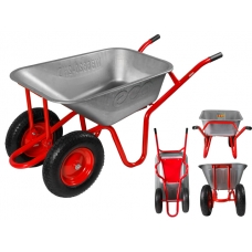 Тачка строительная ECO WB6820-2HD (120л, 400кг, 2 пневмоколеса 4.00-8, вес 17 кг)