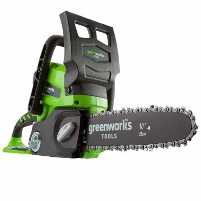 Цепная пила аккумуляторная Greenworks G24CS25, 24V, 25 см, без АКБ и ЗУ