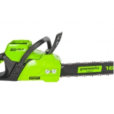 Цепная пила аккумуляторная Greenworks GD60CS40, 60V, 40 см, без АКБ и ЗУ
