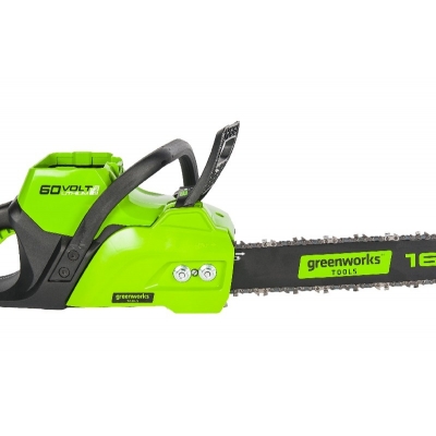 Цепная пила аккумуляторная Greenworks GD60CS40, 60V, 40 см, без АКБ и ЗУ