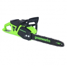 Цепная пила Greenworks GD40CS20XK8 40V (40 см) аккумуляторная, с АКБ 8 А/ч и ЗУ