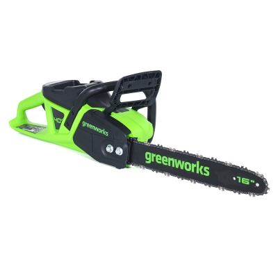 Цепная пила Greenworks GD40CS20XK8 40V (40 см) аккумуляторная, с АКБ 8 А/ч и ЗУ