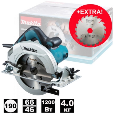 Пила циркулярная HS7601 (HS 7601) MAKITA