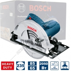 Пила циркулярная GKS 235 Turbo Professional BOSCH (06015A2001)
