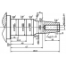 Коленвал 188F(GX390) (конус короткий)